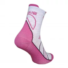 Black hill outdoor letné merino ponožky Chabenec - béžová/rúžová