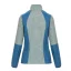 Dámska merino bunda Luna modrá/sivá - Veľkosť: L