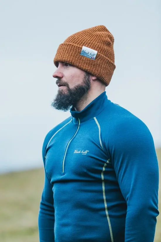 Merino čiapka Arctic II - škoricová