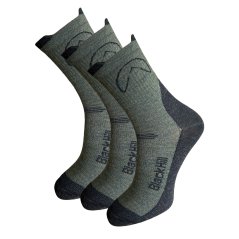 BHO letní merino ponožky CHABENEC - zelené 3Pack