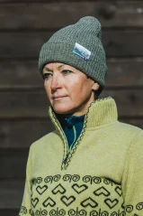 Merino cap Arctic II - brown