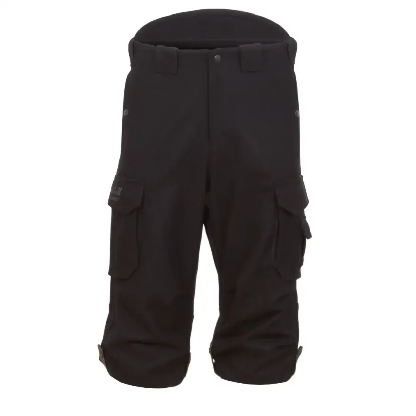 Men’s merino trousers Sherpa Cargo II Black