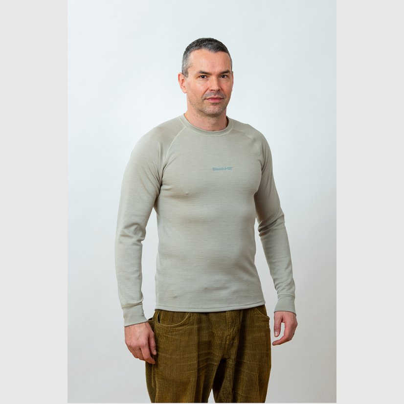 Men´s merino T-shirt DR WP250 - Beige