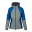 Ladies merino jacket Milica Blue/Gray