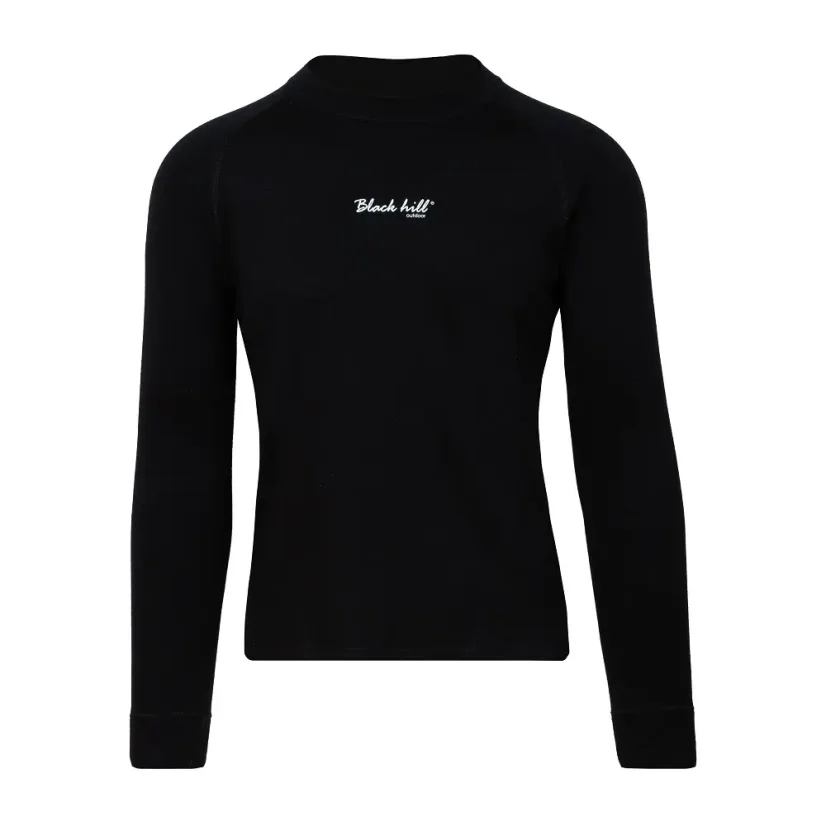 Pánske merino tričko DR WP250 - čierne