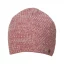 Merino cap Snowy - old-pink melir - Size: UNI