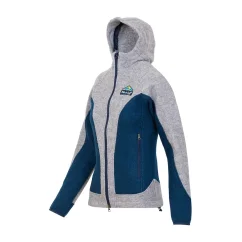 Ladies merino jacket Fatra Grey/Blue