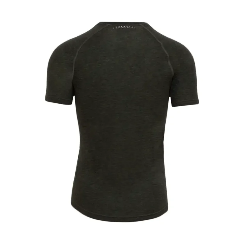 Pánske merino tričko KR S160 - zelené