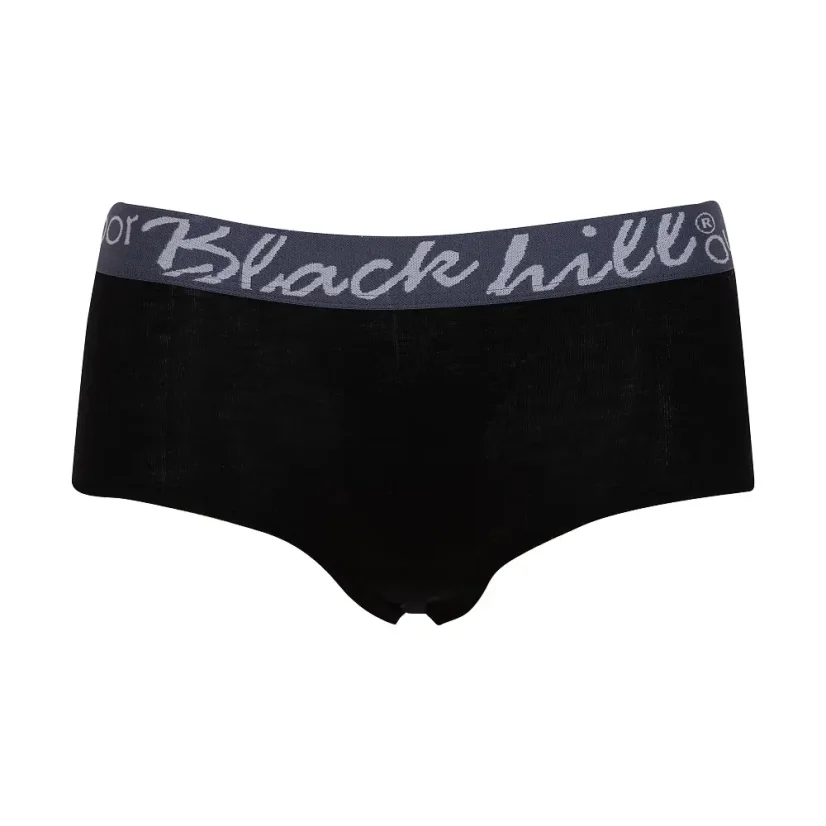 Women's merino/silk panties GINA M/S black 3Pack - Size: S - 3Pack