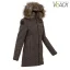 Ladies merino a coat NOVA Brown - Size: XL