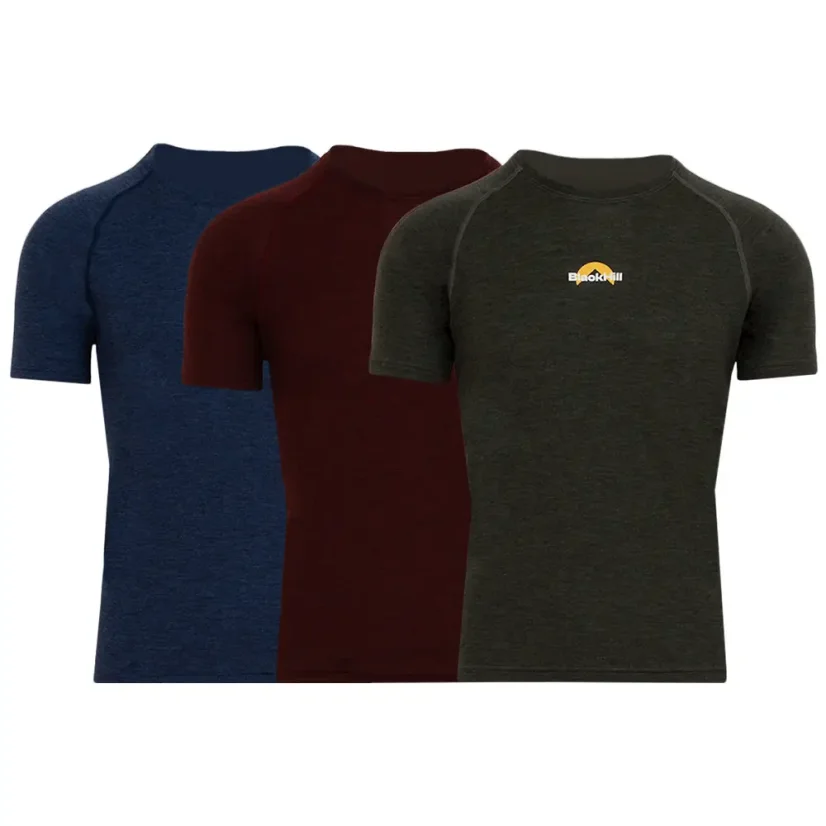 Men´s merino t-shirts KR - 3Pack - Size: S - 3Pack