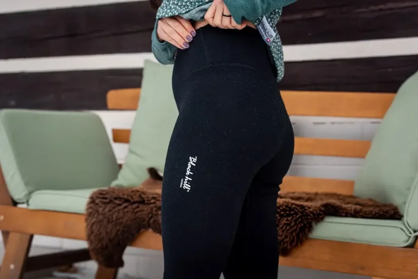 Dámske merino legíny WP250 - čierne