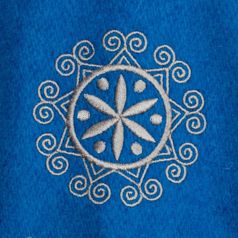 Ladies merino jacket Milica Blue/Gray