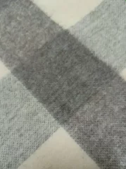 Merino blanket Checkered
