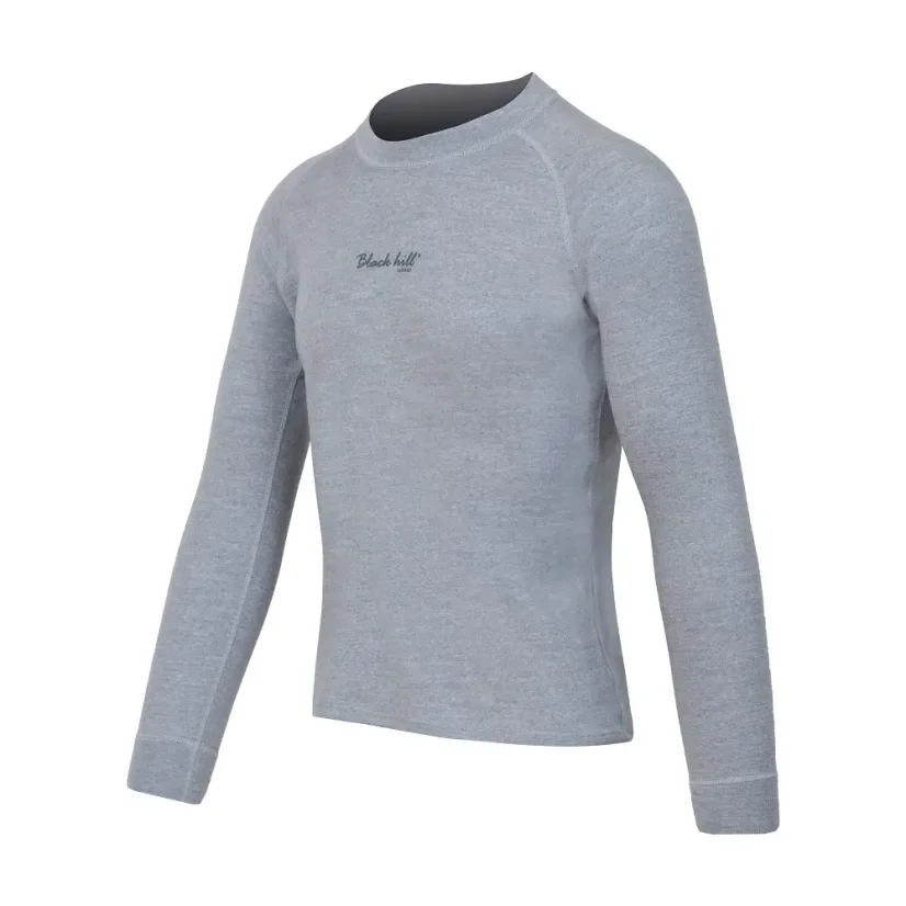 Pánske merino tričko DR WP250 - sivé - Veľkosť: S