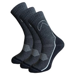 Black hill outdoor merino ponožky ĎUMBIER - Antracit 3Pack