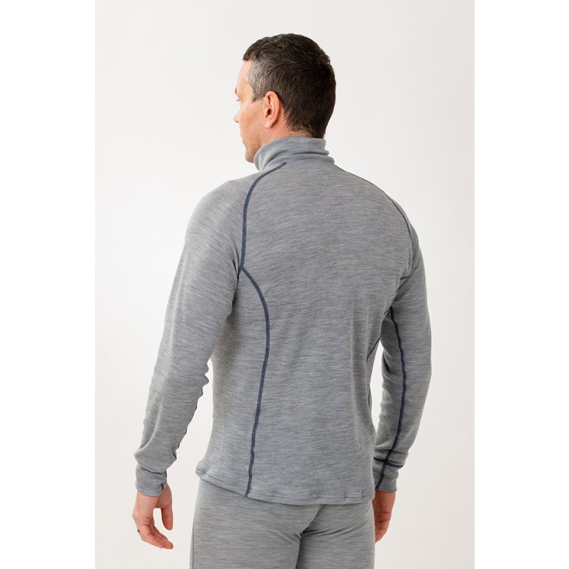 Pánske merino tričko DRZN WP250 -  šedá