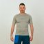 Pánske merino tričko KR S165 - Béžová