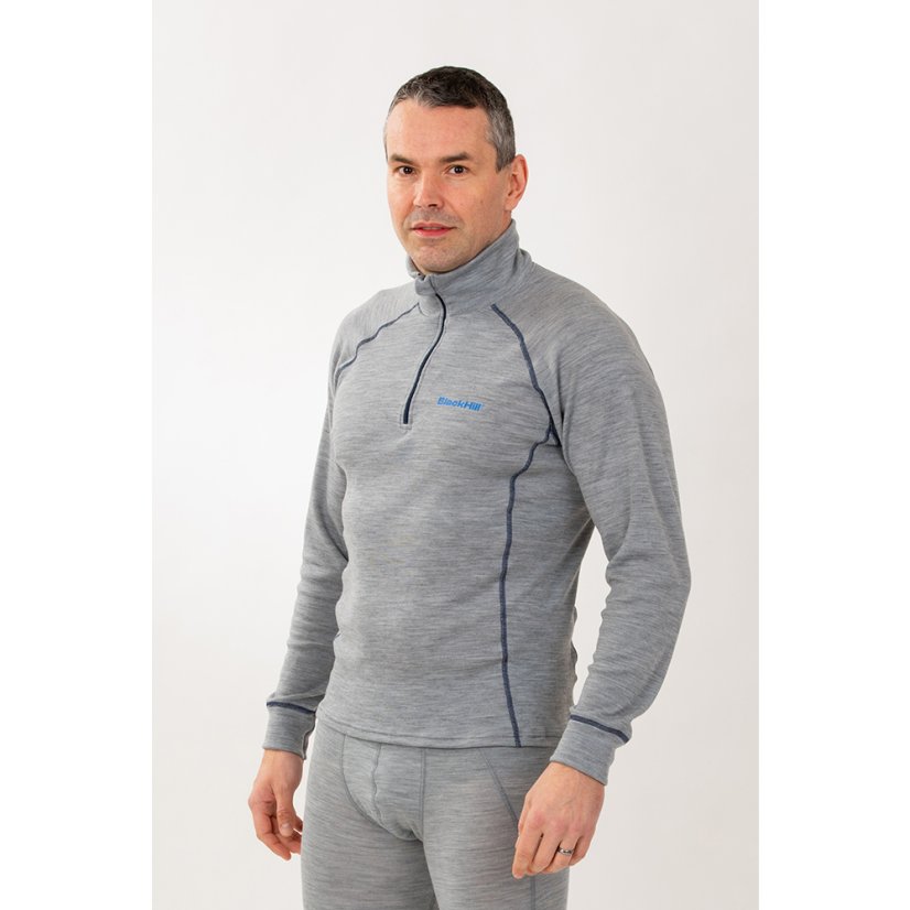 Pánske merino tričko DRZN WP250 -  šedá