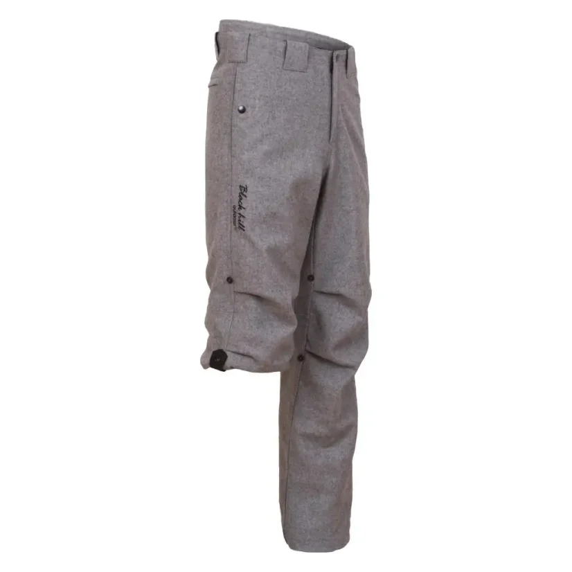 Pánské merino kalhoty SHERPA II - šedé - Velikost: S