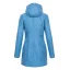 Ladies merino coat Diana Blue - Size: XS