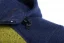 Pánská merino bunda PERUN - citrus/modrá - Velikost: M