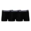 Pánske merino/hodváb boxerky GINO M/S čierne 3Pack - Veľkosť: L - 3Pack