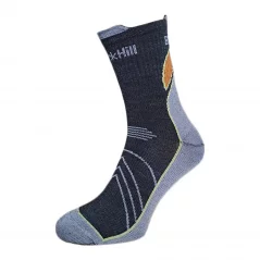 Black hill outdoor letné merino ponožky CHABENEC - antracit/sivé