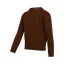 Pánsky merino sveter DALI - hnedý - Veľkosť: M