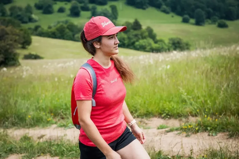 Dámske merino triko KR S180 - melounová