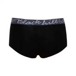 Women's merino/silk panties GINA M/S black