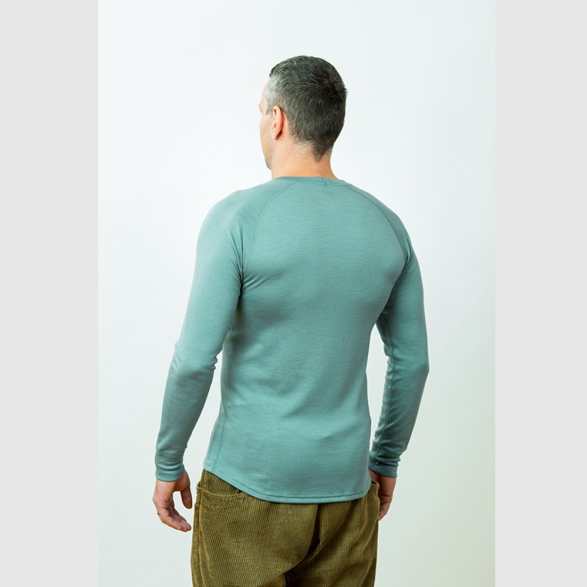 Pánské merino triko DR WP250 - zelené
