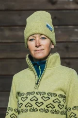 Merino čiapka Arctic II - citrus