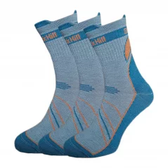 Black hill outdoor letné merino ponožky CHABENEC - modré 3Pack