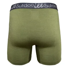 Pánske merino boxerky GINO - green