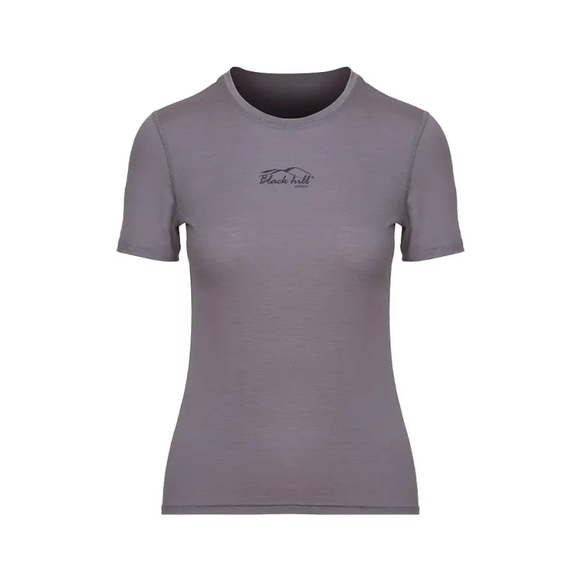 Dámske merino tričko KR S160 - sivé - Veľkosť: M