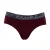 Women's merino/silk panties AMY M/S burgundy