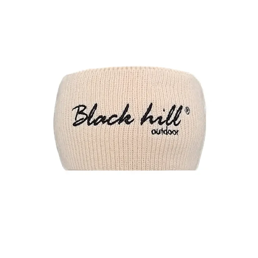 Merino headband classic - beige