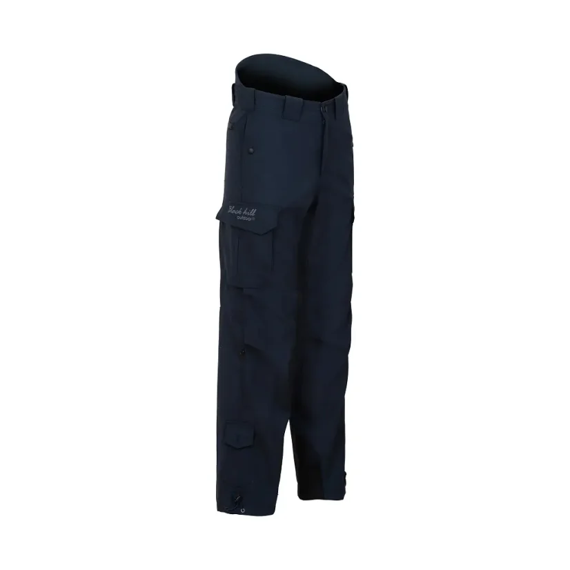 Pánske merino nohavice HIKER Cargo II HD modré