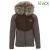 Men’s merino jacket Svalbard Brown