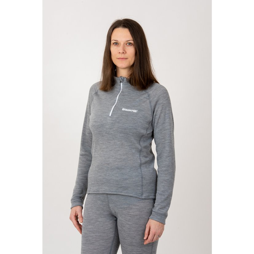 Dámske merino tričko DRZN WP250 - Sivá