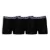 Pánské merino/hedvábí boxerky GINO M/S černé 3Pack