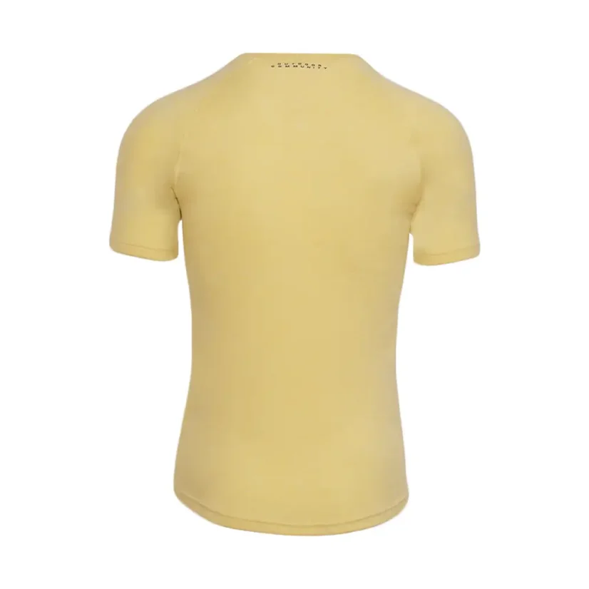 Men´s merino silk t-shirts KR S180 - yellow