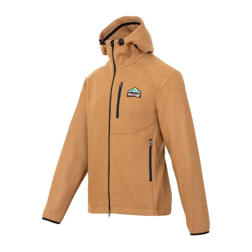 Pánská merino bunda PERUN - camel