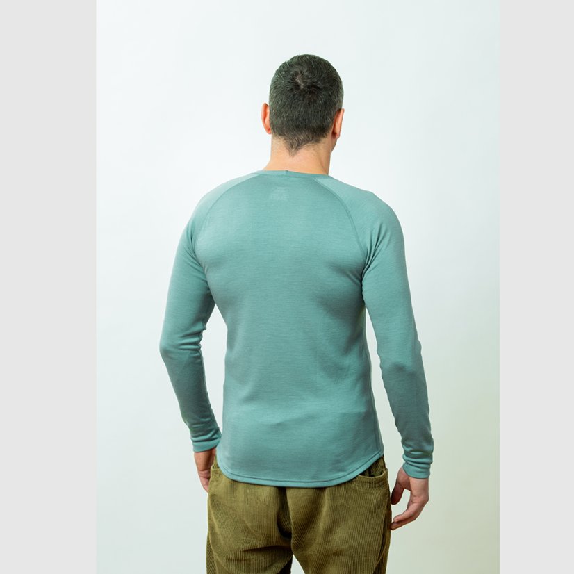 Pánské merino triko DR WP250 - zelené