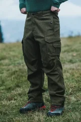Men’s merino trousers Sherpa Cargo II Khaki