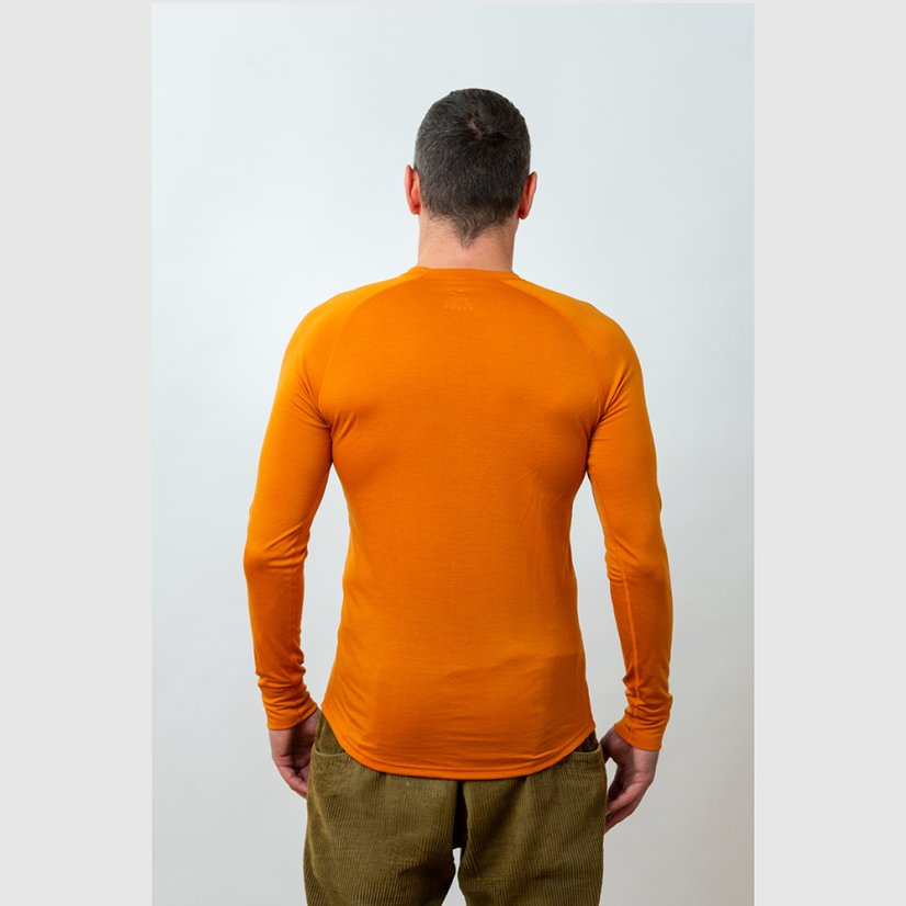Pánske merino tričko DR 165 - Oranžová
