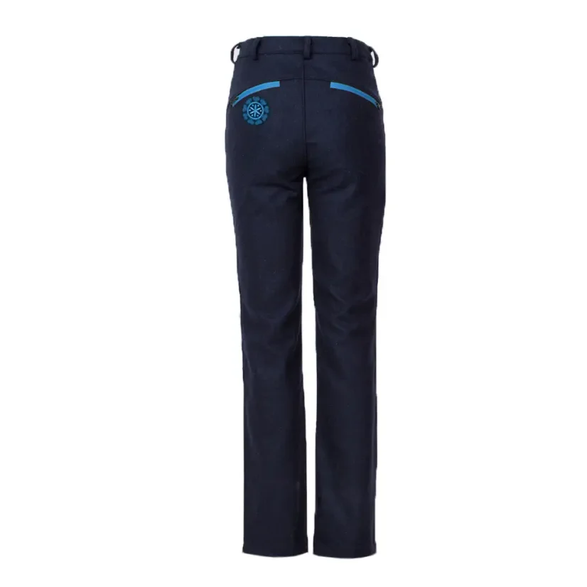 Ladies merino trousers Zorana II Blue - Size: L