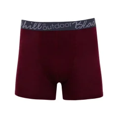Men´s merino/silk boxers GINO M/S - burgundy