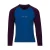 Men's merino T-shirt DR UVprotection140 - blue/lila